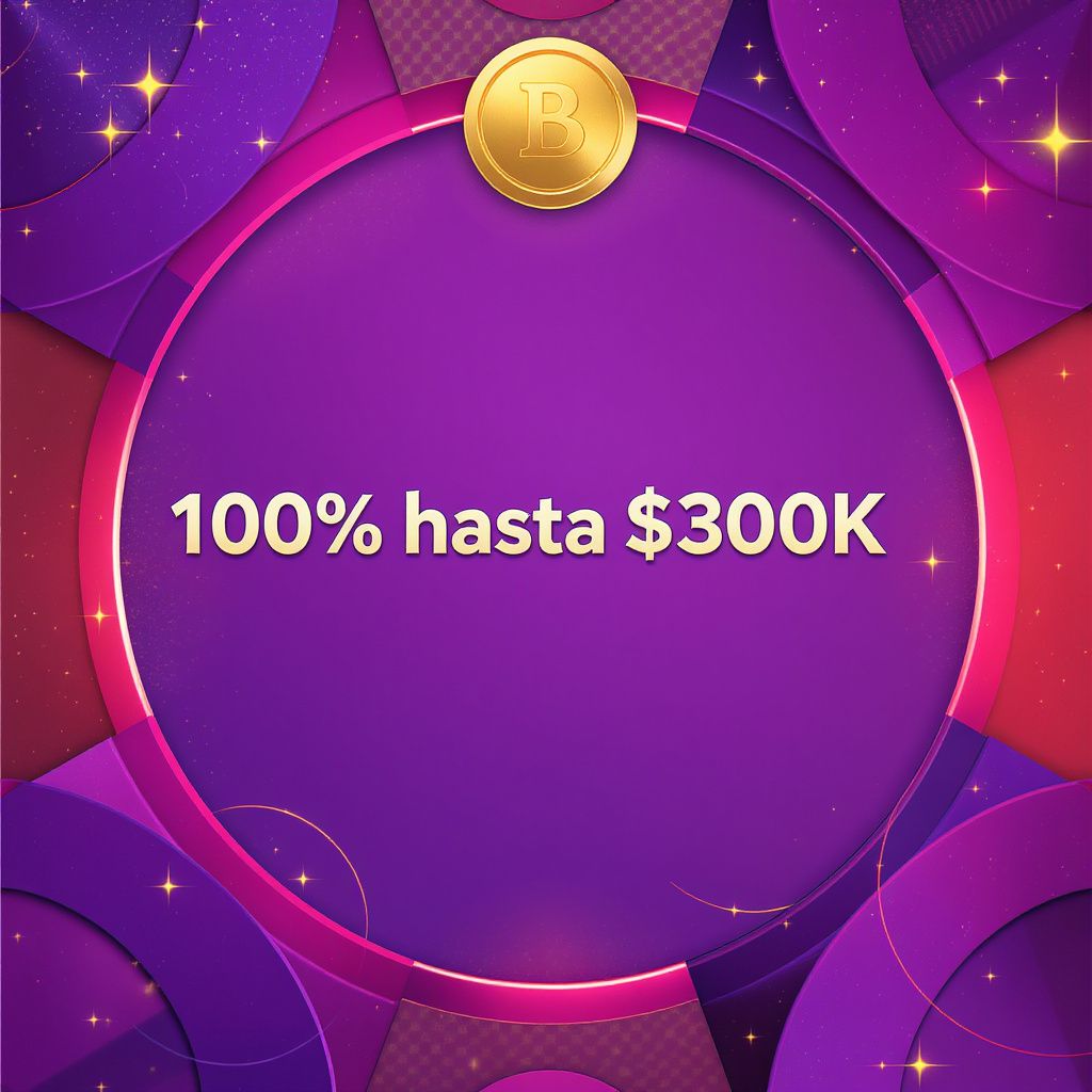 Bienvenida 100% hasta $300K